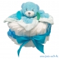 Preview: Windeltorte - Teddy Bär blau