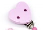 Preview: Schnullerkette-mit-Namen-Elefant-Häkelperle-Mädchen-Rosa