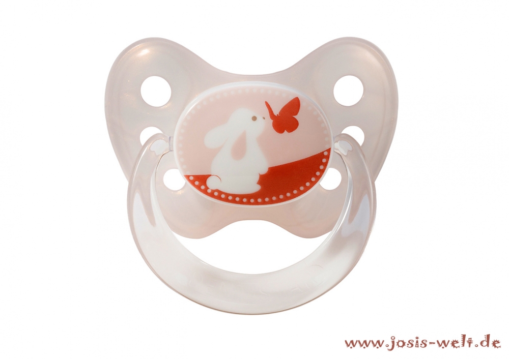 Babygeschenk "Windelbaby Hase" grau